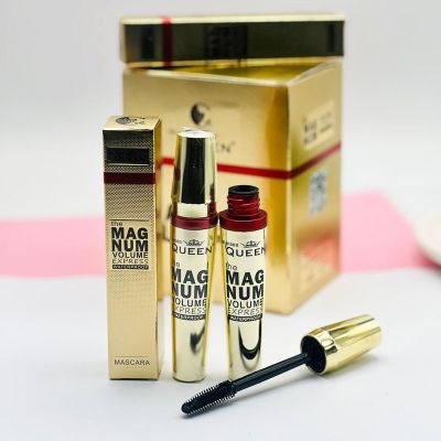 ریمل کویین Queen ضد آب افزایش حجم و بلندی مژه ها مدل مگنوم Magnum